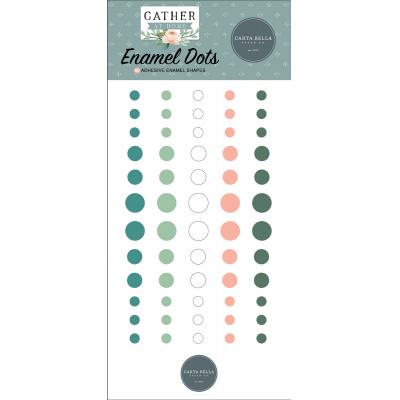 Carta Bella Gather At Home Embellishments - Enamel Dots